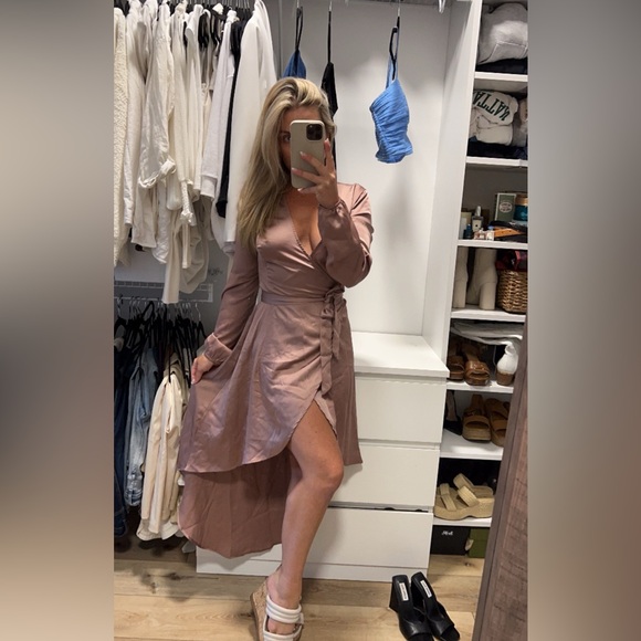 Fall wrap dress - Picture 2 of 2